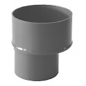 Riduzione ø100x80 (bicchiere sul ø maggiore) per pluviale - Foto 2 di 6