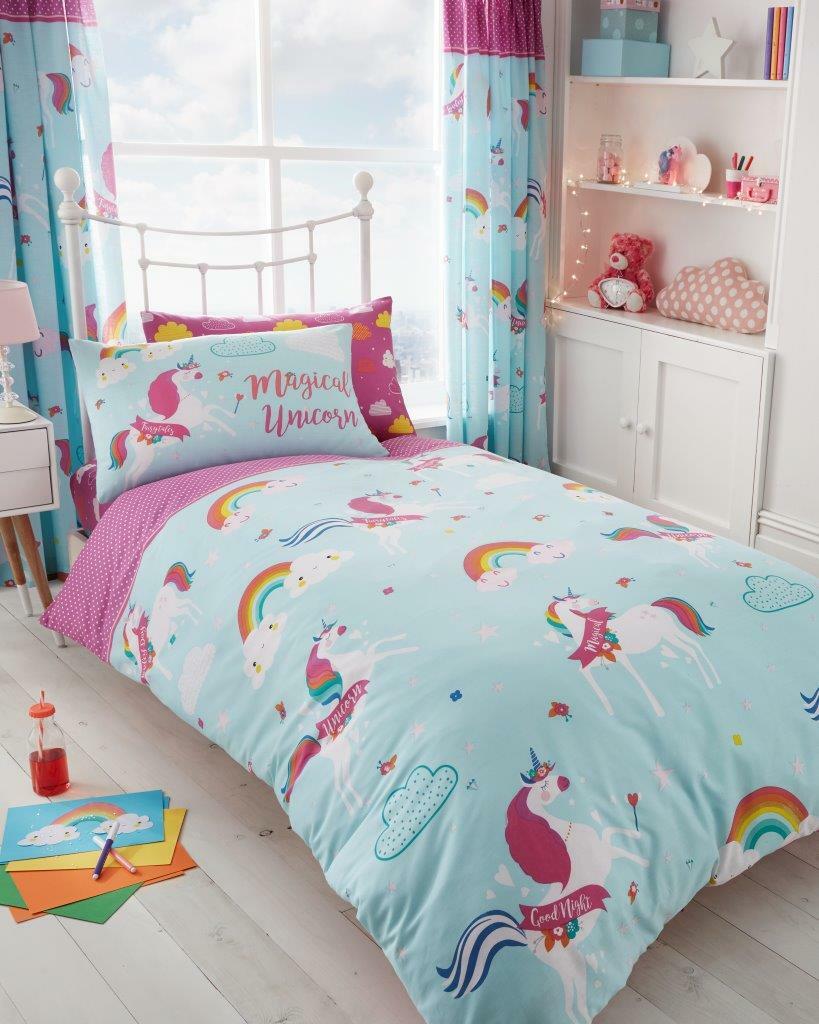 girls single bed set