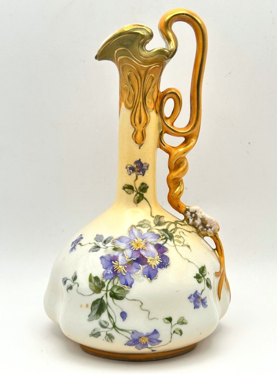 vaseman 花器 Alexandra Porcelain Works Royal Vienna Antique Vase, Early 20th
