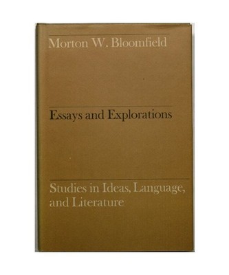 Essays and Explorations: Studies in Ideas, Language, and Literature, Bloomfield,