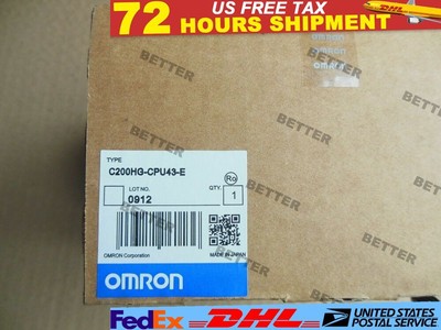1PC Omron C200HG-CPU43-E C200HGCPU43E PLC Module New In Box Fast Shipping