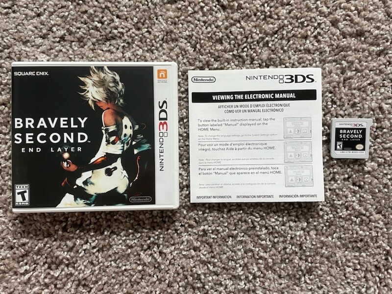 Bravely Second: End Layer (Nintendo 3DS, 2016) 45496743673| eBay
