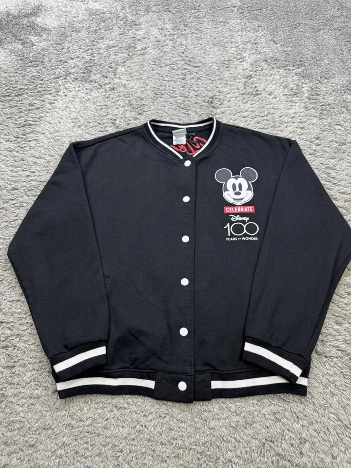 Chaqueta Universitaria Disney Niño Niña Mediana 7/9 Gráfico Mickey 100 Años de Maravilla Foto 2 de 4