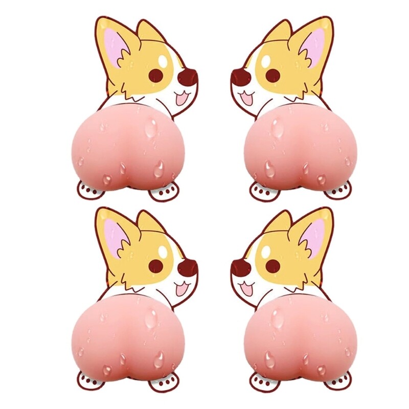 3D Car Bumper Sticker Anti-collision Door Phone Wall Home Decal