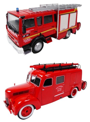 Joustra Dauphine Renault Service Incendie 1963 – Tôle 30cm – REF 2082 – Bon état