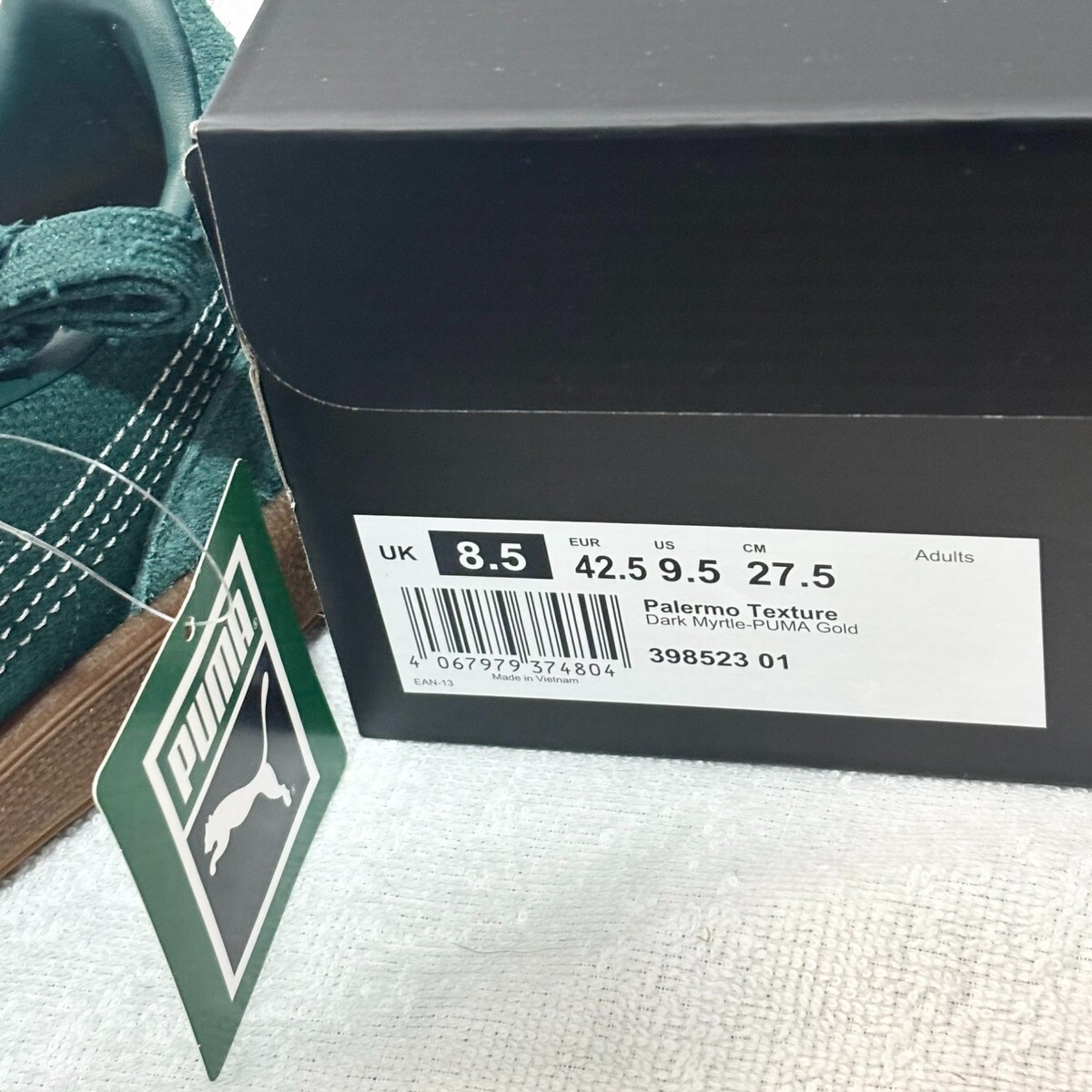 PUMA Palermo Texture Sneakers 398523 01 Dark Myrtle/ PUMA PUMA Palermo Texture Sneakers 398523 01 Dark Myrtle/ PUMA
