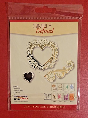 Choose Hot Foil Stamp Dies Anna Griffin Couture Creations Spellbinders etc NIP - Picture 13 of 52
