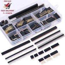 Kit surtido de 112 conectores macho y hembra de 2,54 mm