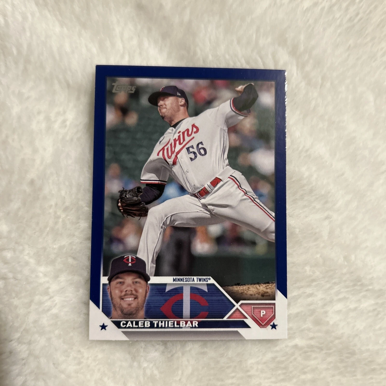 Caleb Thielbar trading card