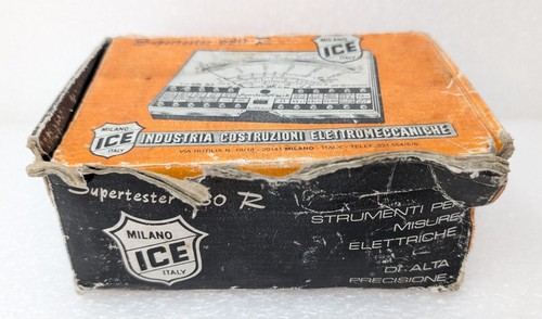 Tester Ice supertester 680r vintage con scatola e manuale originale multimetro - Foto 4 di 15