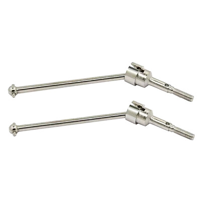 2 Stück Metall RC Auto Universal Antriebswelle Hundeknochen Set passend für WLtoys 104001 1/10