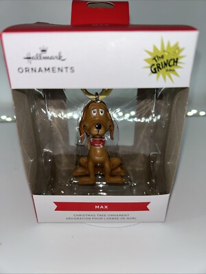 Hallmark Dr. Seuss How The Grinch Stole Christmas! Max Christmas Ornament