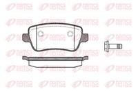 Remsa BremsbeläGe Bremsbelegsatz Hinten Passend FüR Fiat Croma