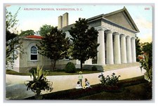 Arlington Mansion Washington DC UNP DB Postcard XA3