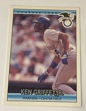 KEN GRIFFEY JR - 1992 Donruss Baseball  ALL-STAR #24 - SEATTLE MARINERS HOF Star