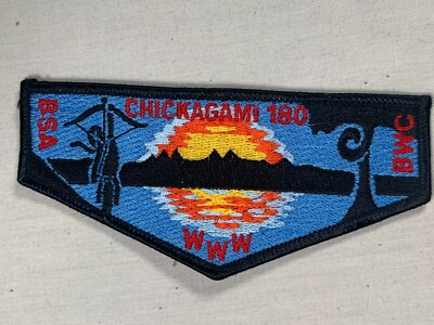 Chickagami OA Lodge 180 cb S12 Flap Boy Scout Patch