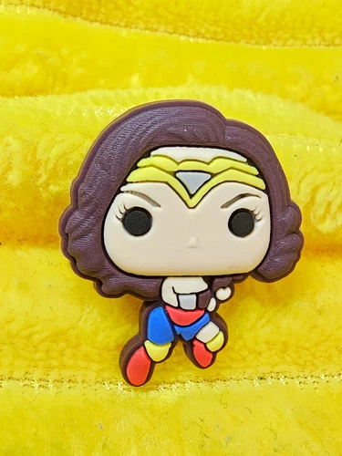 Wonder Woman DC Super Hero Shoe Croc Charms