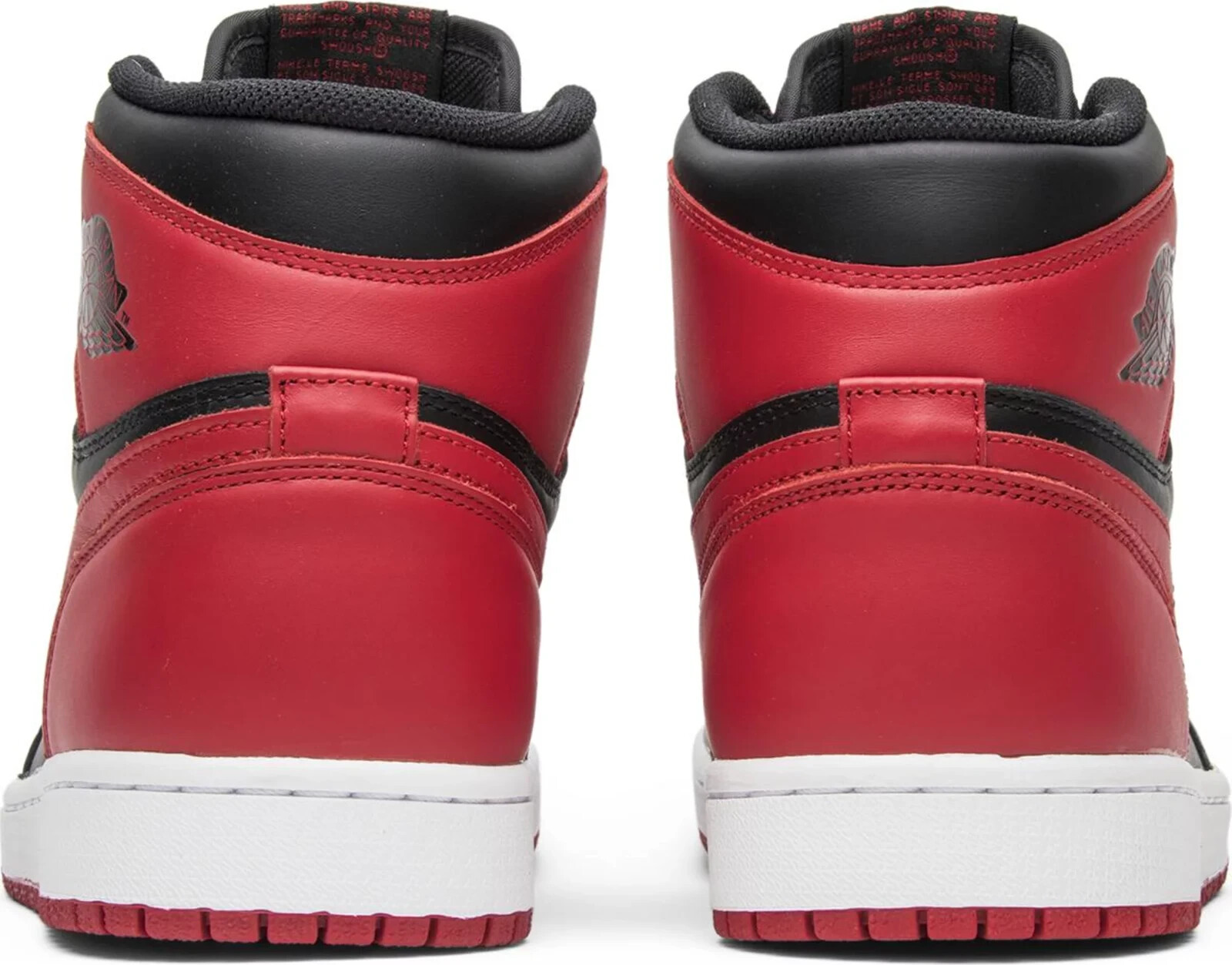 Nike Air Jordan 1 Retro High OG Bred 2013 - Black/Varsity Red-Wht UK 6.5 US 7.5 image 5