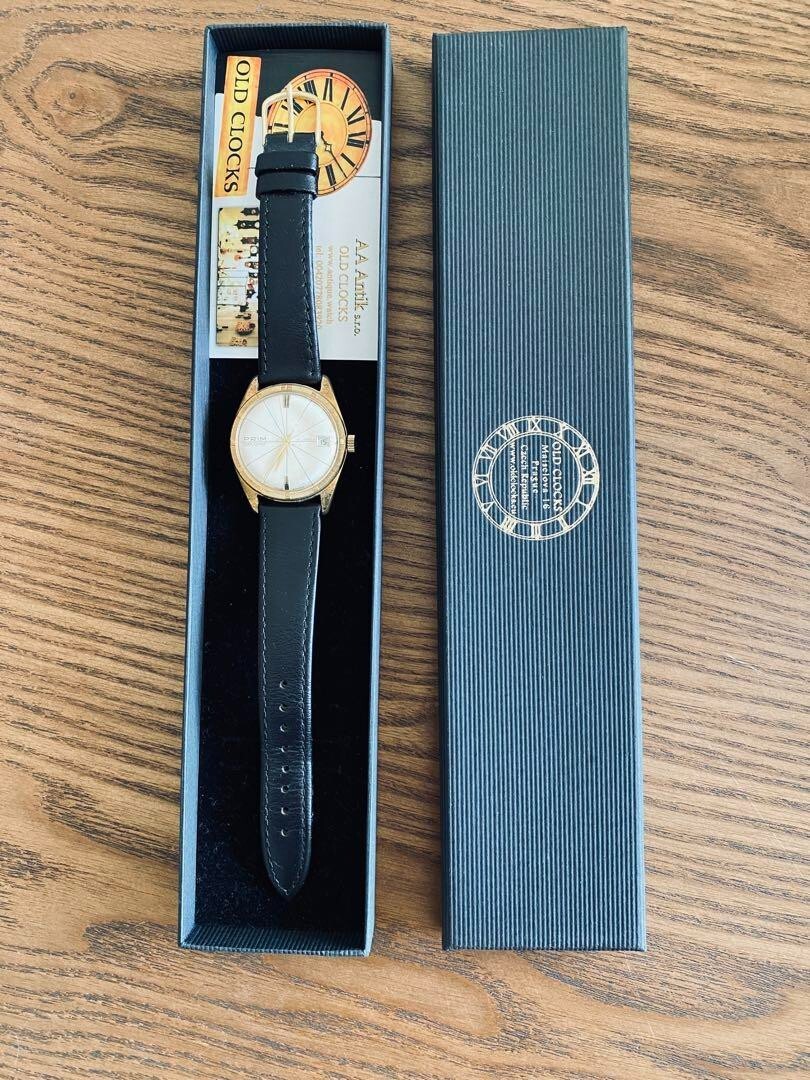 アンティーク腕時計　 PRIM DIPLOMAT PRIM DIPLOMAT Wristwatch Czech Republic Vintage Used | eBay