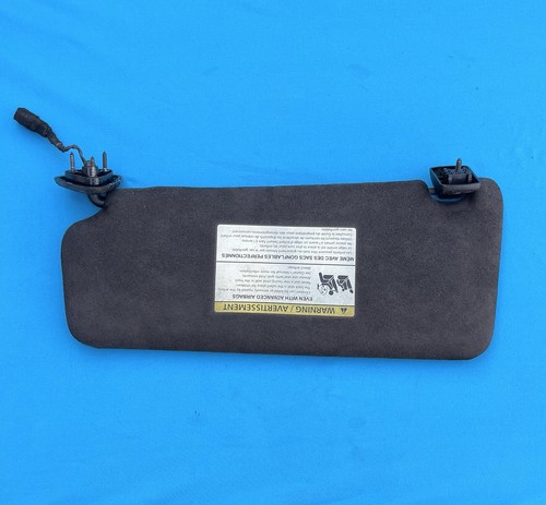 2009-2015 Jaguar OEM X250 XF XFR Alcantara Suede Left Driver Side Sun Visor - Picture 5 of 8