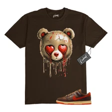 Dunk Low Light British Tan Sesame Picante Red Cacao Wow T Shirt to Match SLB