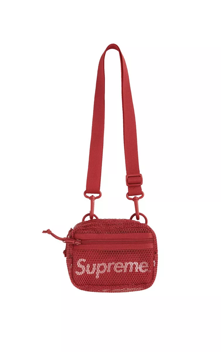 Supreme Sling Shoulder Bag in Red