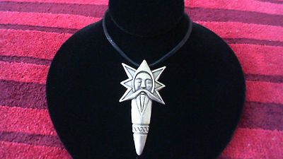 Perun Slavic God Pewter Pendant Necklace! Czech Slovak Polish Pagan