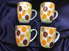 RACHEL RAY LITTLE HOOT set of 4 MUGS never used! NEW! EXCELLENT! — photo 8