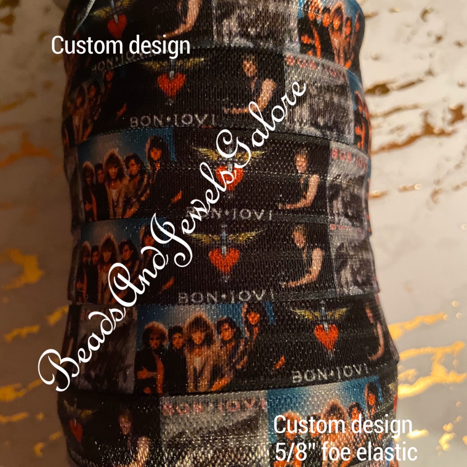 musician foe inspire music elastic rocker hair tie rocker foe rocker ...