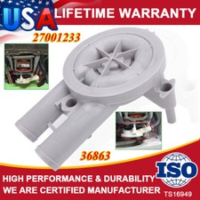 Water Drain Pump 205217P / AP6997266 For Huebsch Speed Queen 201566P 200937P USA