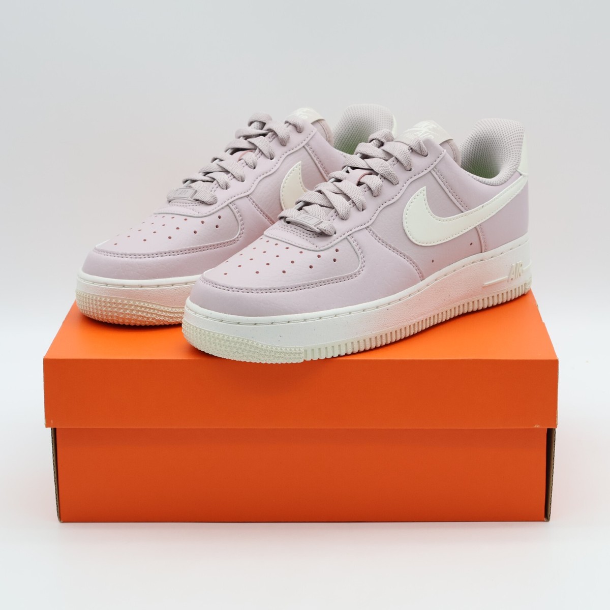 DV3808-001 Nike Air Force 1 '07 Platinum Violet Coconuts Milk Volt