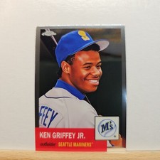 2022 TOPPS Chrome Platinum Anniversary Baseball Ken Griffey Jr base card # 450