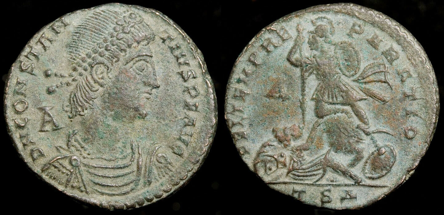 Maridvnvm - Constantius II - AE2 - RIC VIII Thessalonica 129