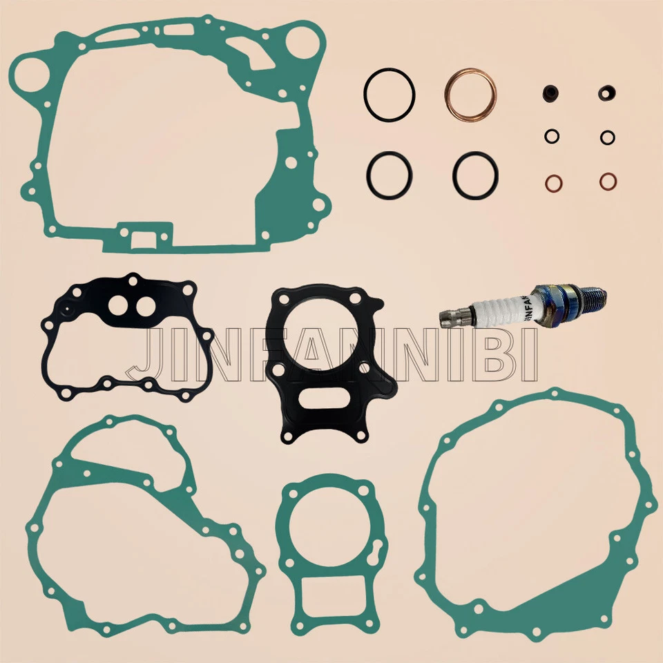 Kit completo de juntas con bujía para Honda Sportrax 250 TRX250EX TRX250X 2001-23 Foto 2 de 4