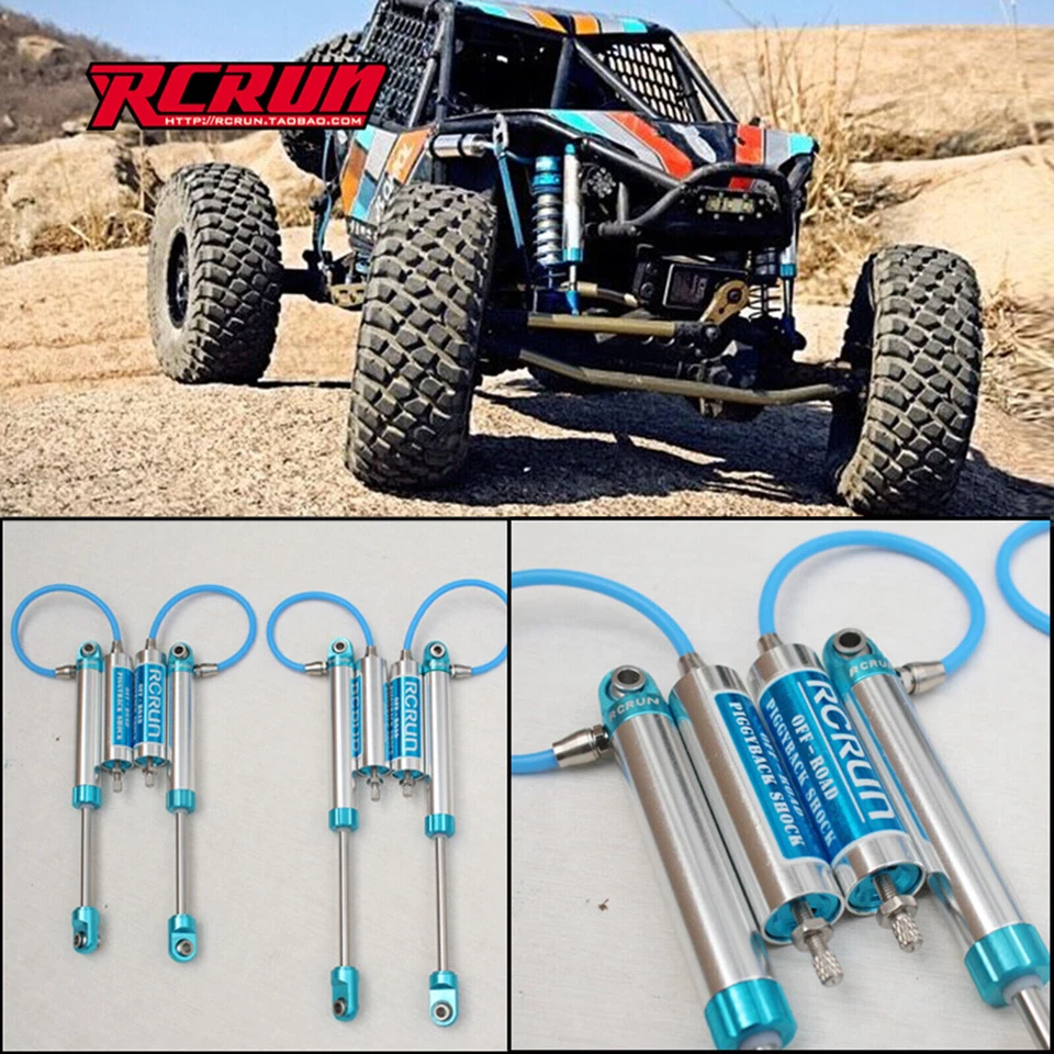 For Axial RR10 90048 90053 RC Crawler Truck Front Rear Shock Absorbers Set - Image 3 of 4