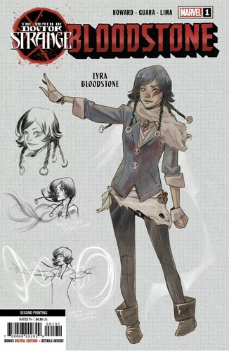 🔥 DEATH OF DOCTOR STRANGE BLOODSTONE #1 2ND PTG Main Cover Second Print