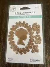 Spellbinders Paper Arts Cutting Dies Cameo New Sealed