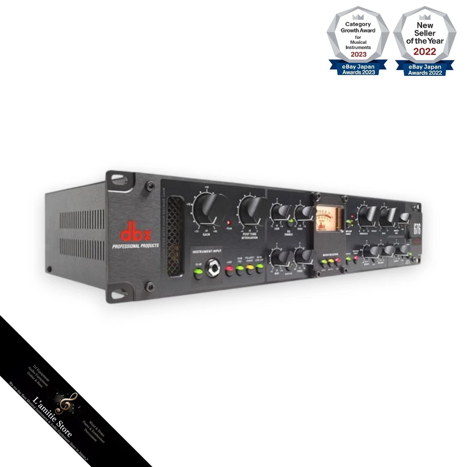 dbx 676  Tube Microphone Channel Strip DBX EQ Compressor Vacuum tube Japan New - Image 4 of 4