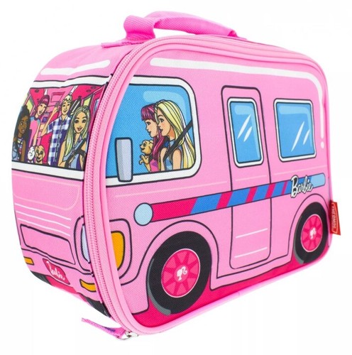 Barbie Van geformte Thermoskanne Thermo Brotdose rosa - Bild 3 von 8