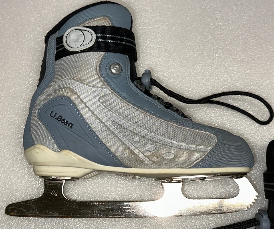 Nike LL L.L. Patines de hielo Bean Flexposite para mujer azul/gris talla 3 Foto 3 de 4