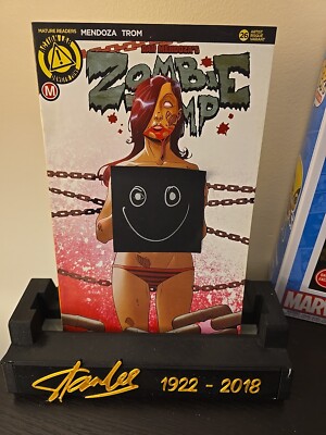 ZOMBIE TRAMP #26 JOE PEKAR ARTIST TOPLESS VARIANT COVER - DAN MENDOZA*  Risqué