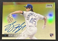 2021 Topps Stadium Club Chrome Brent Honeywell Jr. Autograph  RC
