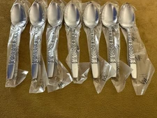 (7) TEASPOONS Hanford Forge SPRING LAKE Stainless HF Flatware