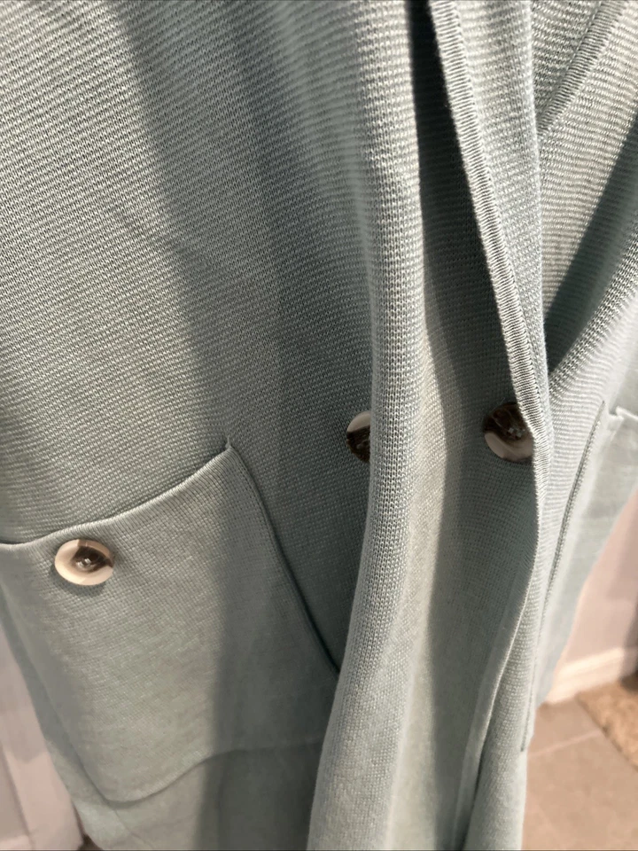 MARLA WYNNE Suéter Chaqueta Frontal Capa Talla XL Gran Tamaño Bolsillos Artísticos Foto 3 de 4