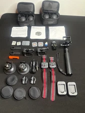 ***READ*** 4 Kodak Pixpro SP360 4K Action Cams with Accessory bundle