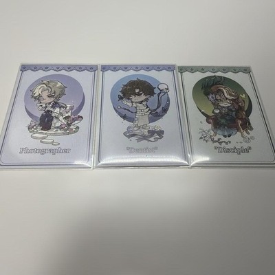Identity V 8th Anniversary City Tour 3 Bonus Cards
