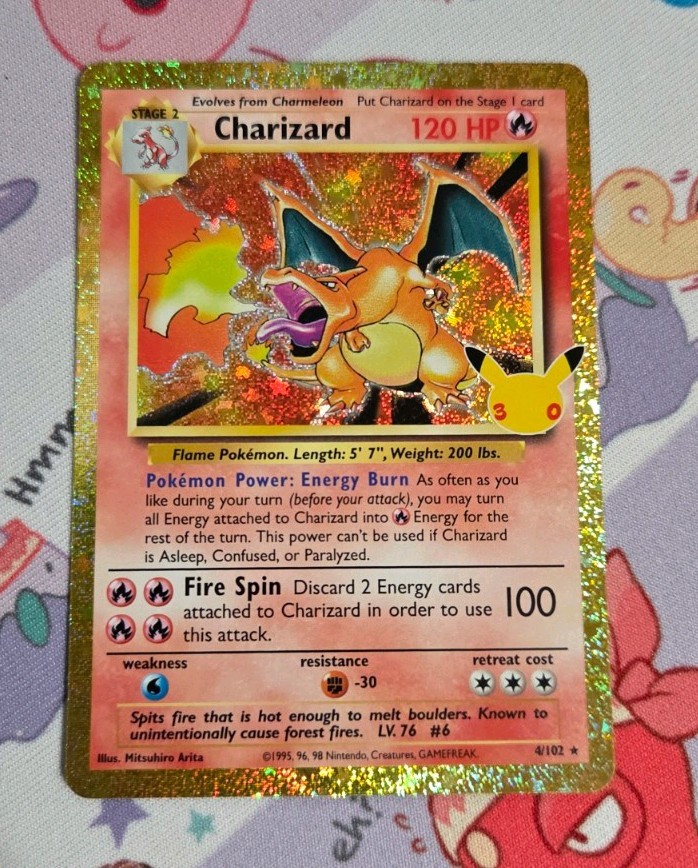 Charizard 4/102 30th Celebration Classic Collection Holo