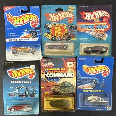 Hot Wheels First Editions 1996 Vehicle Year Vintage Manufacture