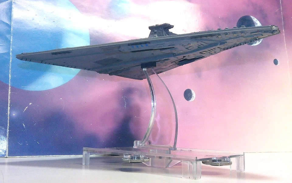Star Wars Armada Secutor- class Star Destroyer 9" Painted Resin Game Miniature - Image 2 of 4