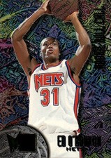 1995-96 Metal Ed O'Bannon #R-3 Rookie Roll Call Silver Spotlight 32A